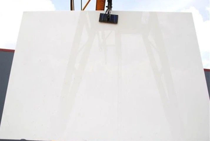 Crystal White Thassos White Marble Polished Slab (1)(002)