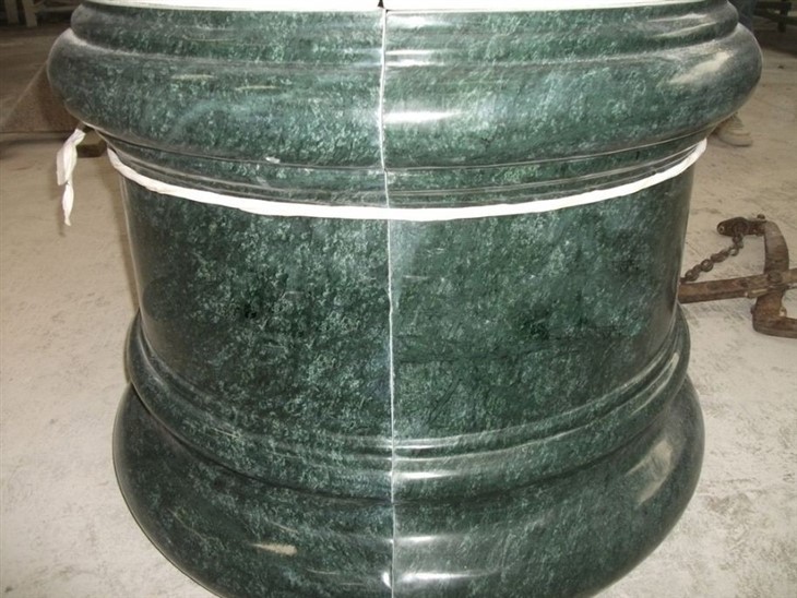 different types of green marble