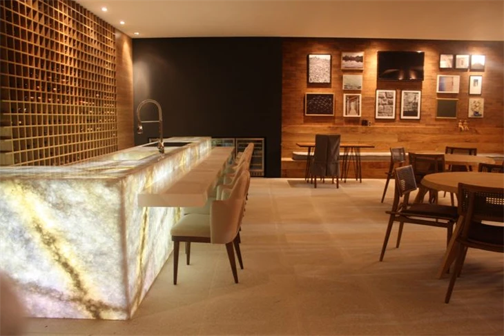 New Design Led Marbles Lumi Stone Panels Mit Led