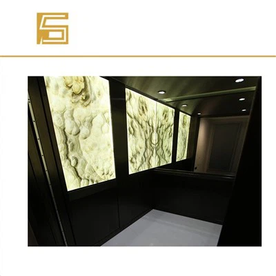 Dan arweiniad Marblis Lumi Stone Light