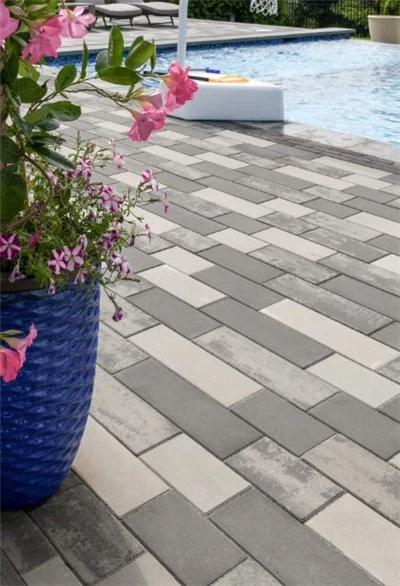 Pavers Gwenithfaen Llwyd Pavers Gwenithfaen Allanol
